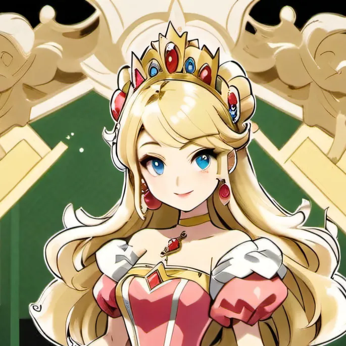 chat with ai character: princess peach