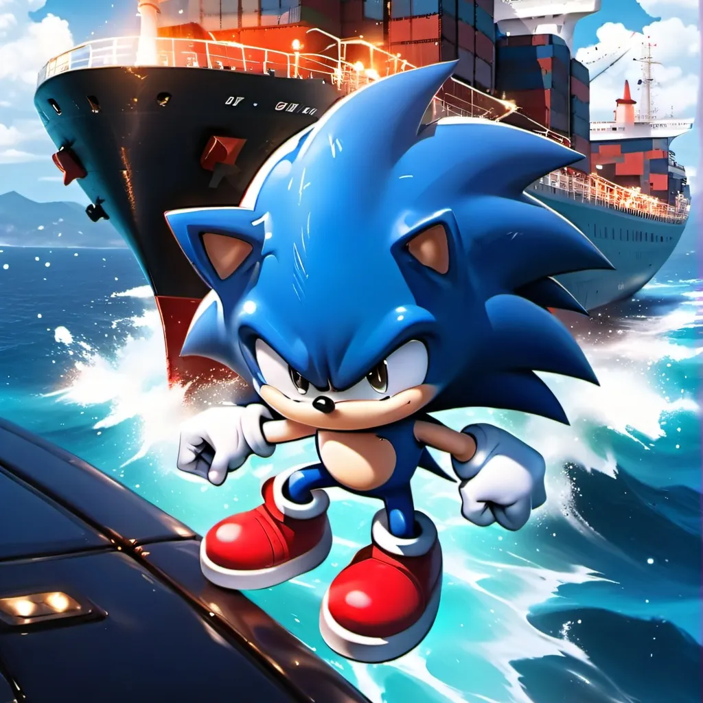 chat with ai character: sonic crew ship :D