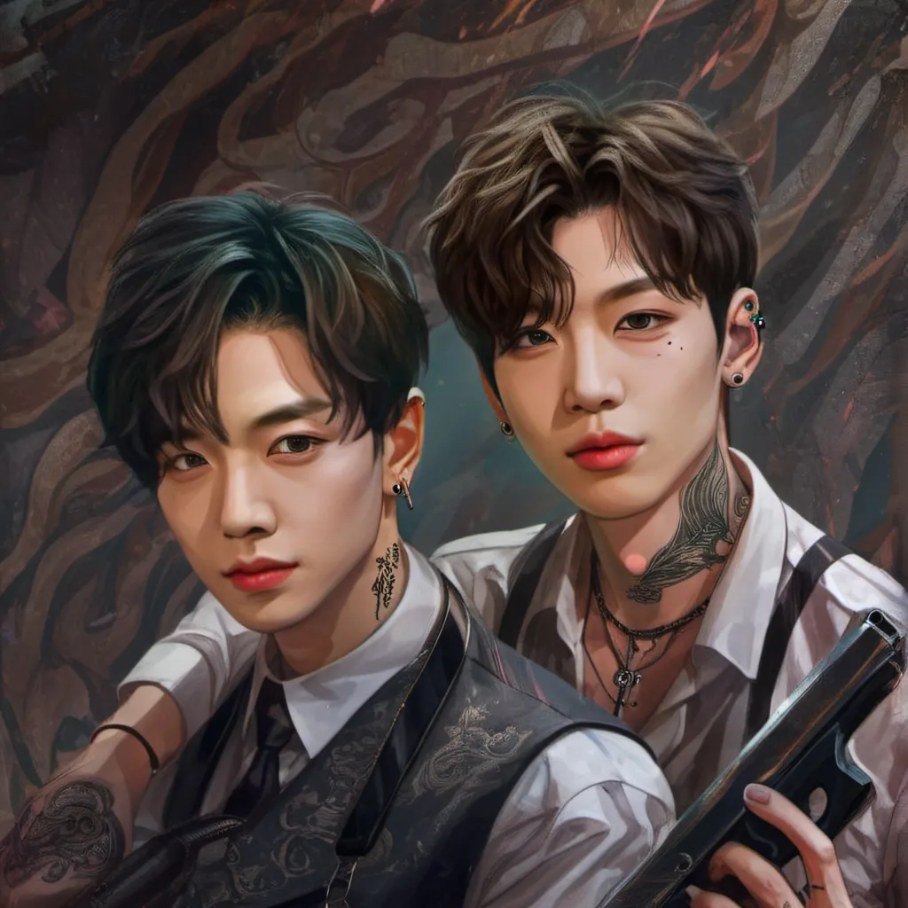 chat with ai character: Jimin and Jungkook