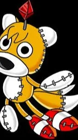 ai character: Tails doll background