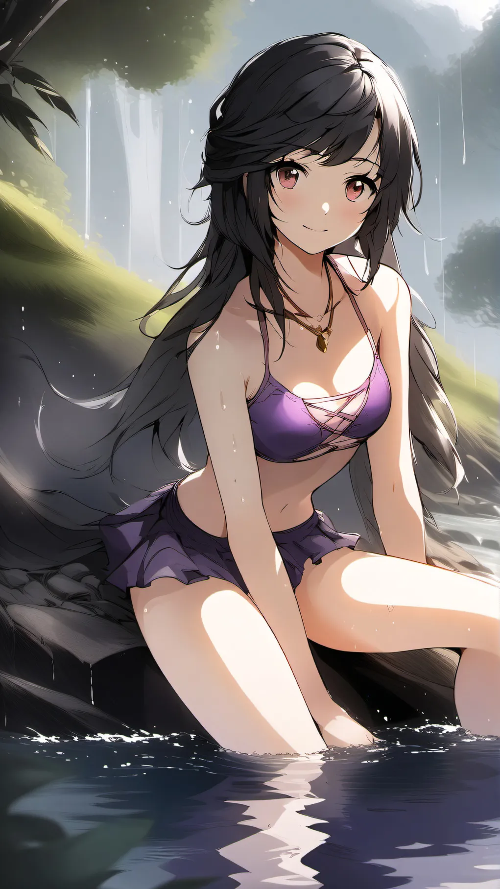 ai character: Rin background