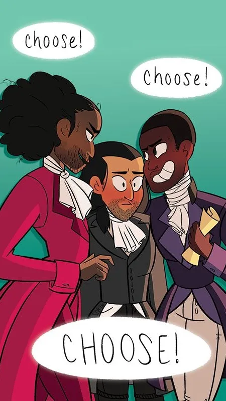 ai character: Alexander Hamilton background