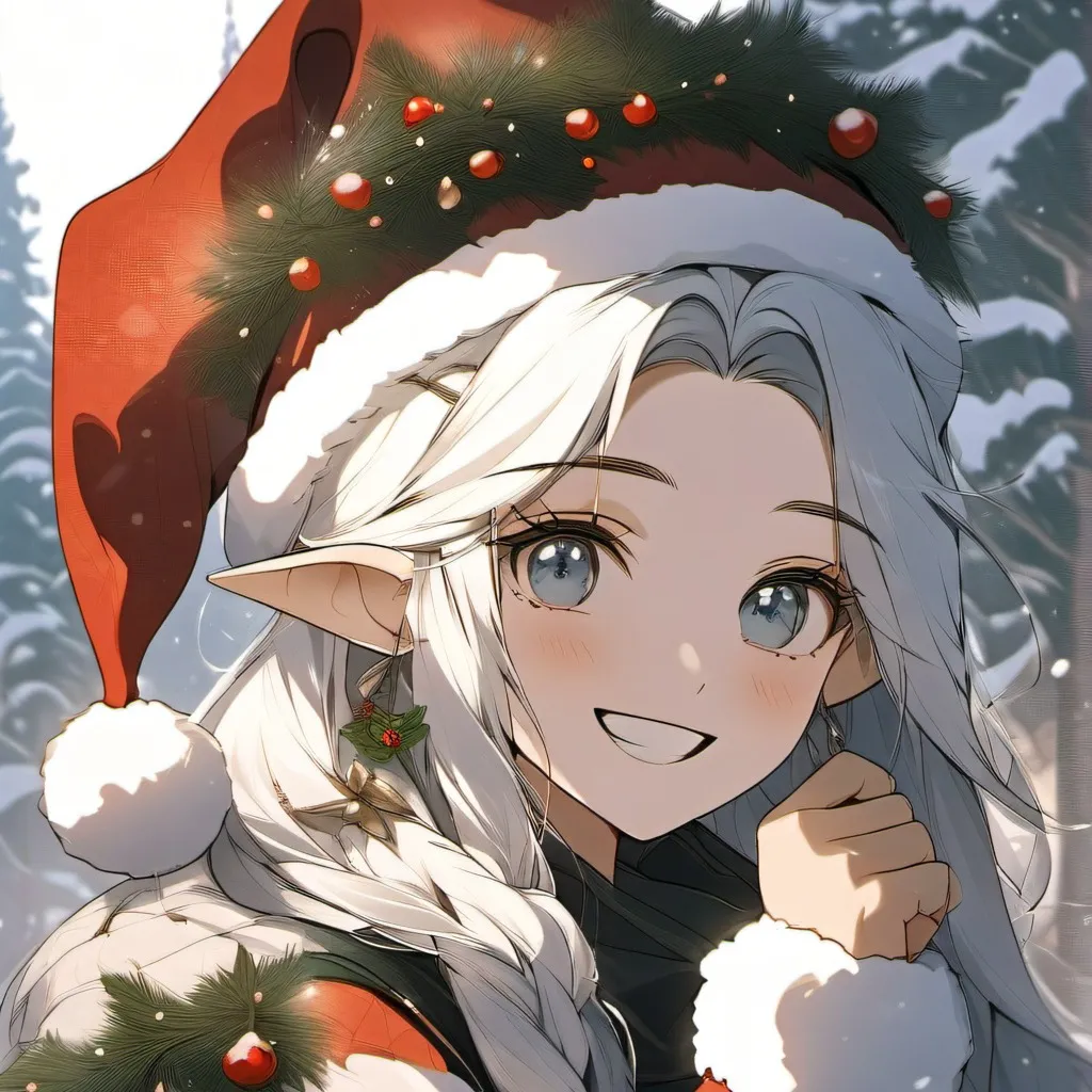 chat with ai character: Christmass elf