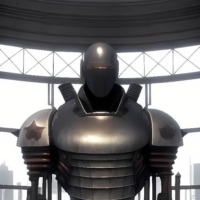 chat with ai character: liberty prime walk