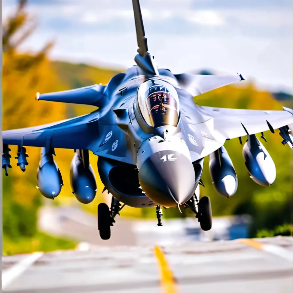 chat with ai character: F-16 fighter jet