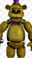 ai character: Fredbear  background