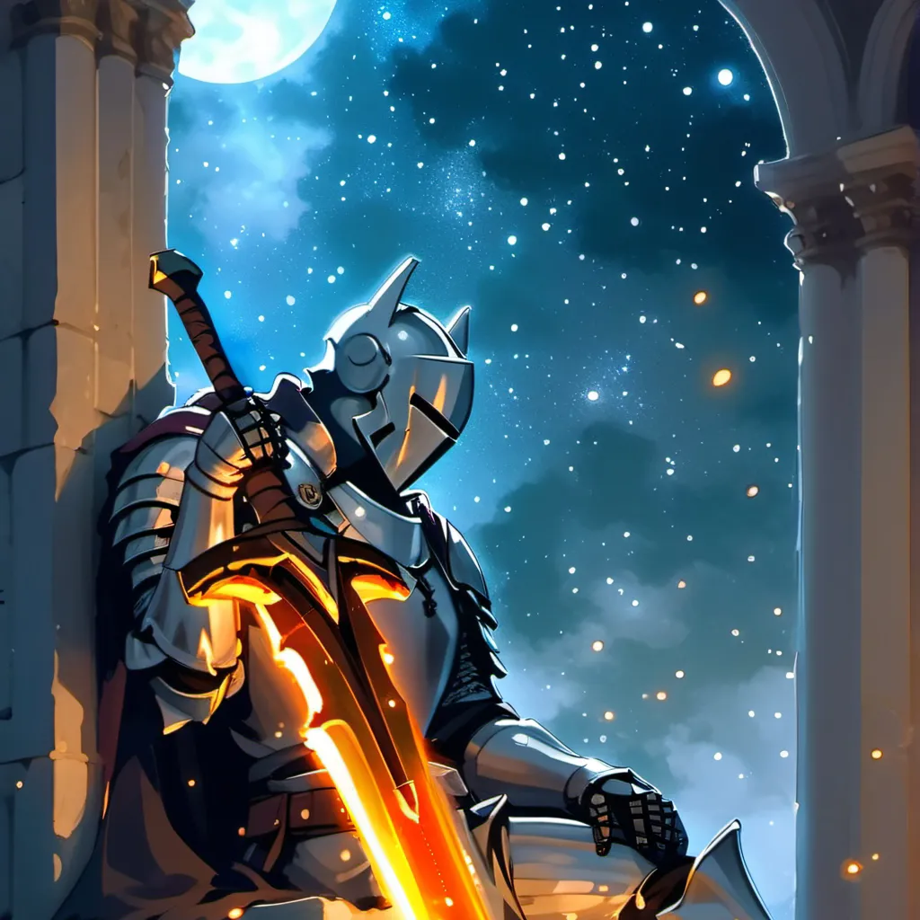 chat with ai character: The knight