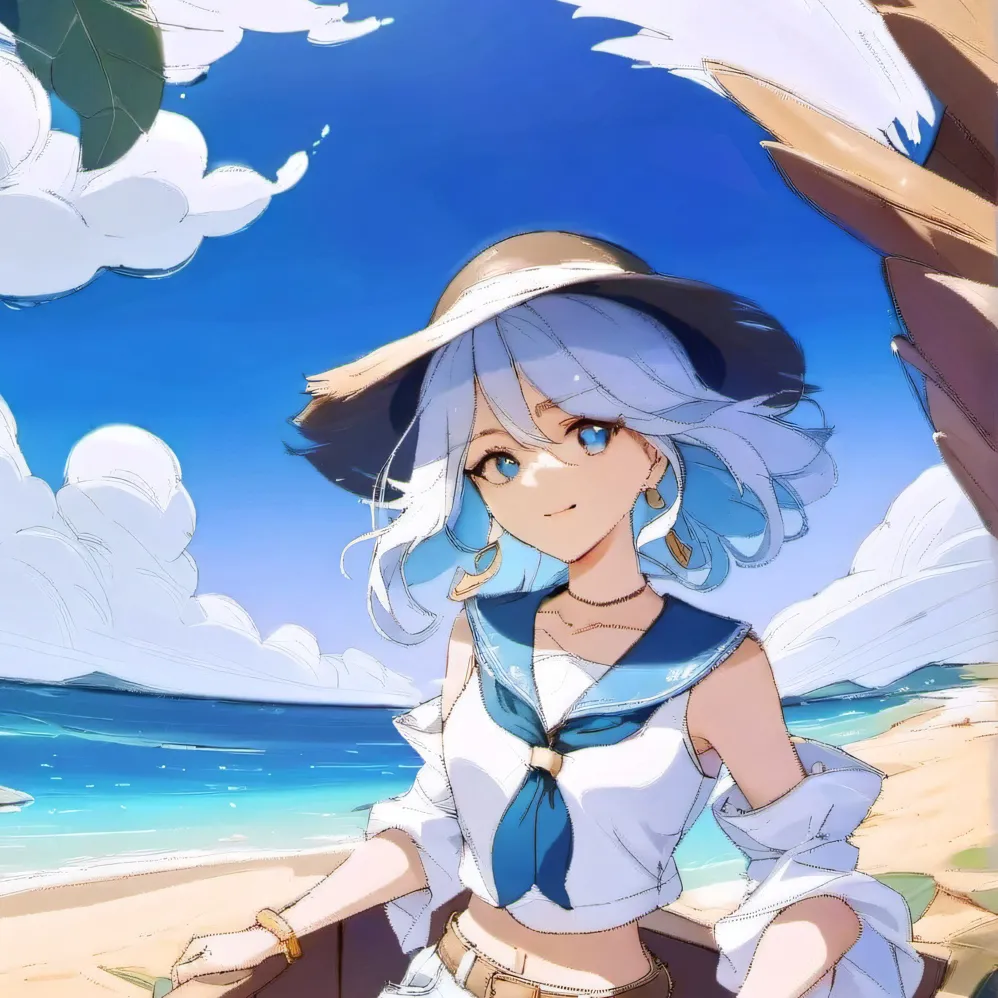 chat with ai character: Summer Furina!!