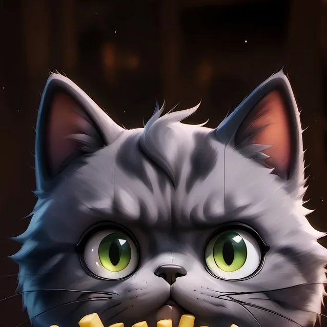 chat with ai character: fat cat