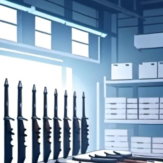 chat with ai character: weapon shop