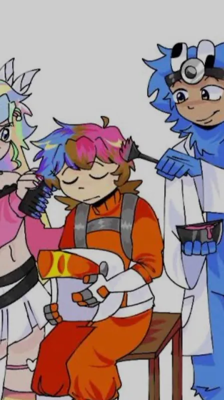 ai character: Socksstudios!!! background