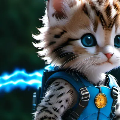 chat with ai character: Super kitty