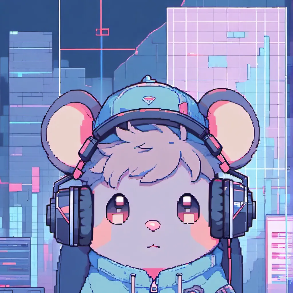 chat with ai character: grooving chomik