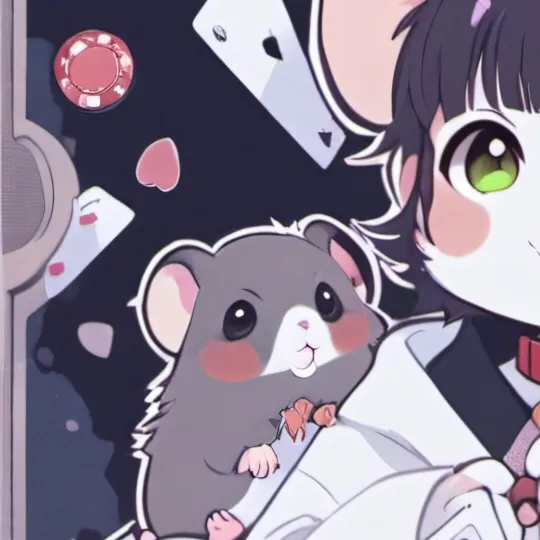 chat with ai character: chomando