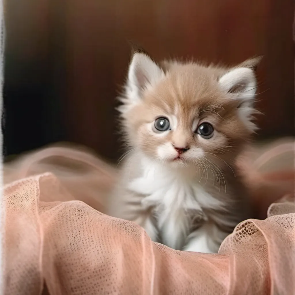 chat with ai character: cute newborn kitty