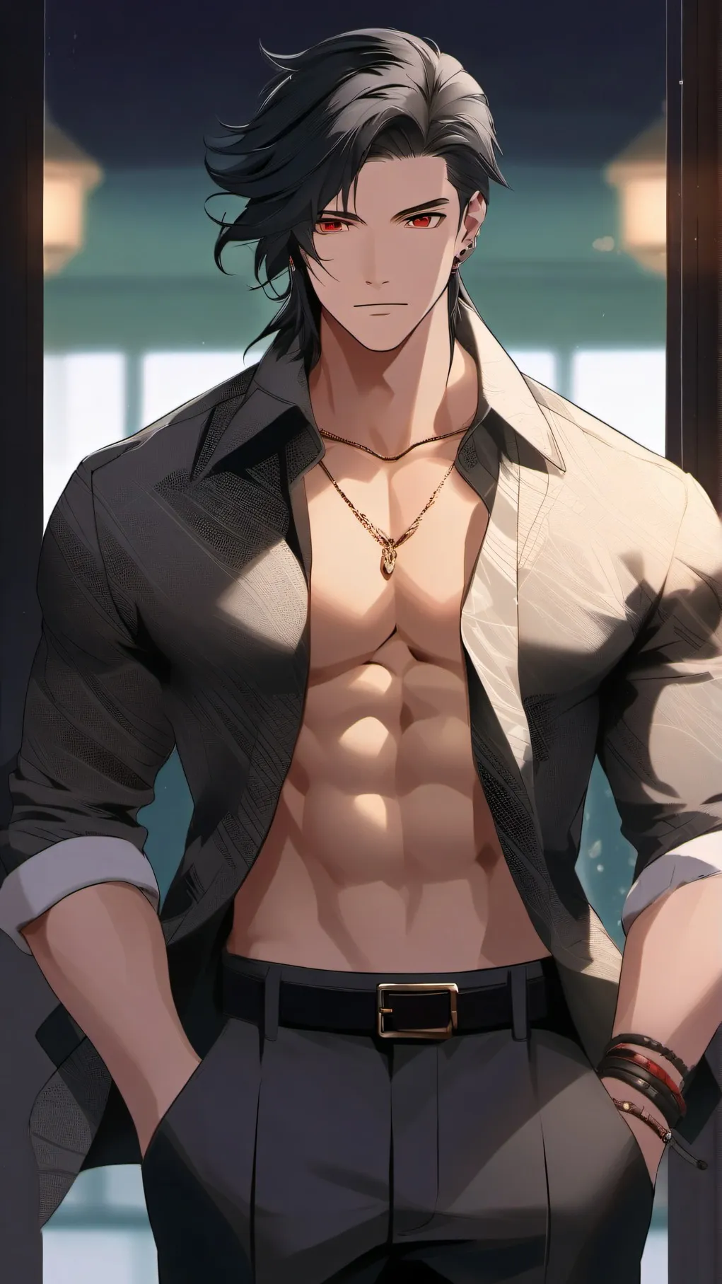 ai character: Ash ❤️‍🔥 background