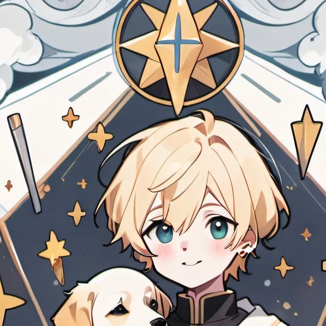 chat with ai character: Doggo and owner