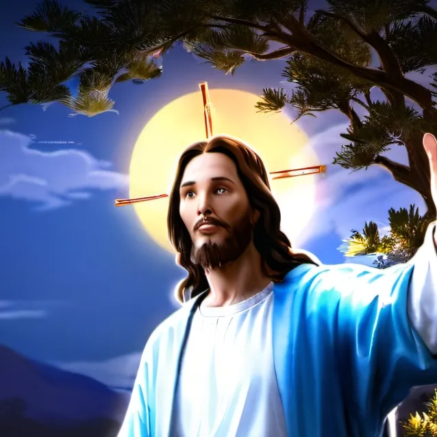 chat with ai character: Jesus christ