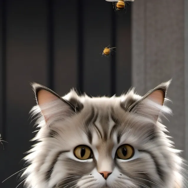 chat with ai character: cat is owner bee