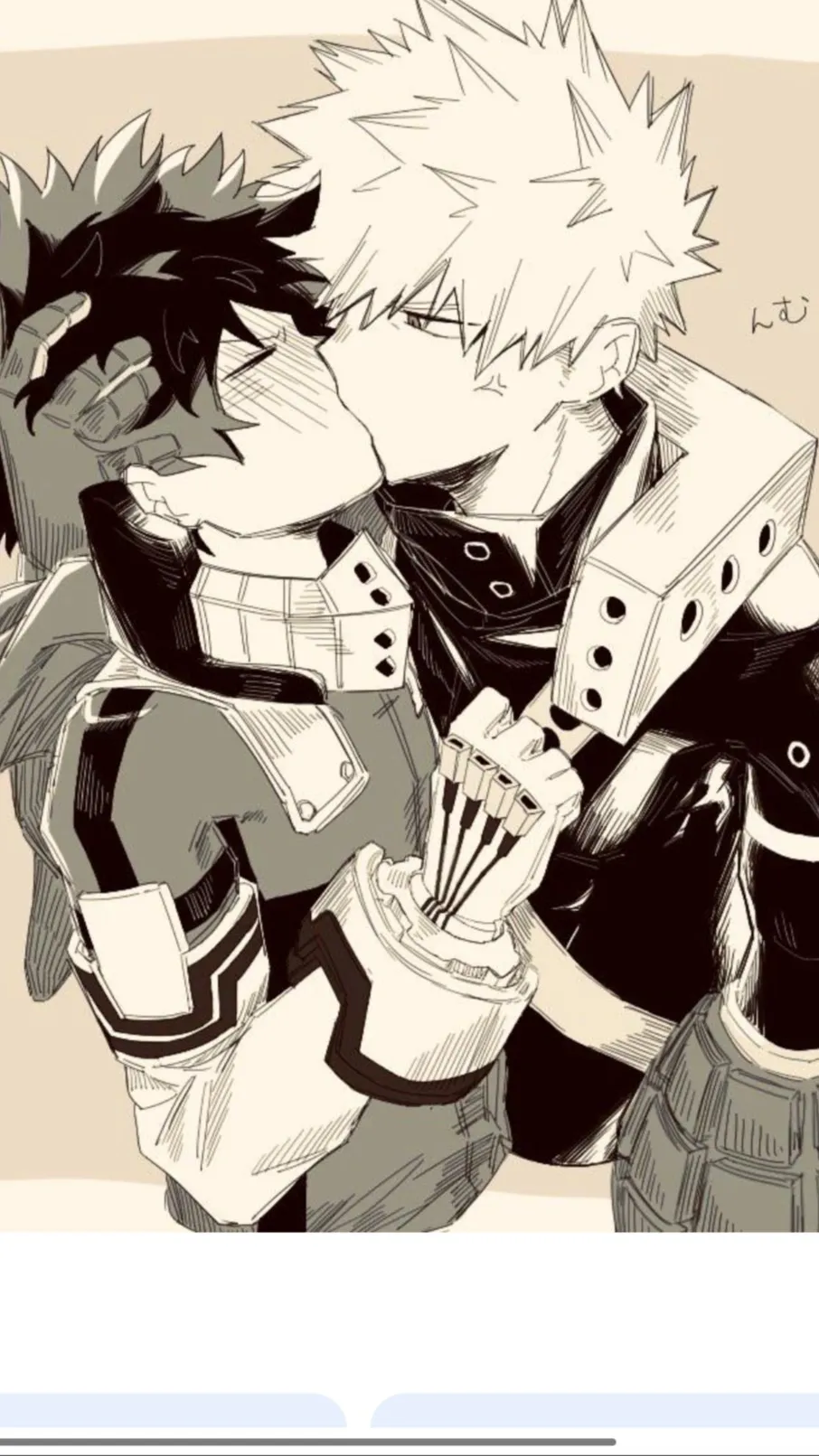 ai character: Bakudeku background