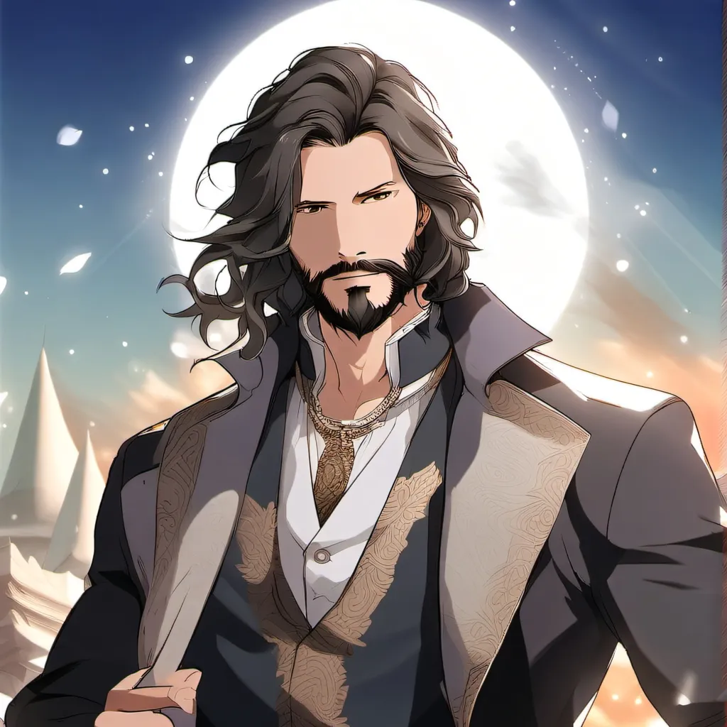 chat with ai character: serious black 