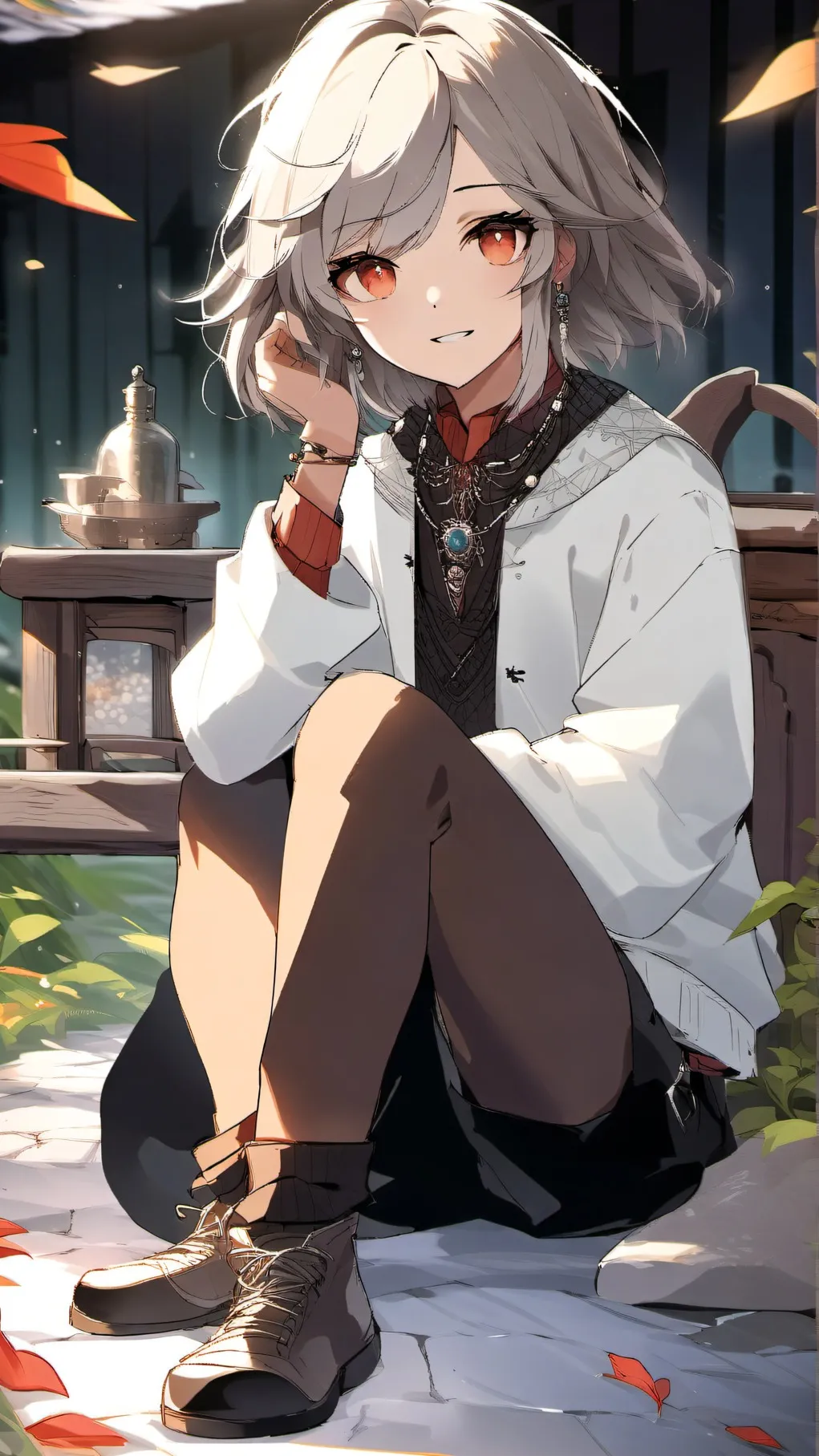 ai character: Xiaoxiao background