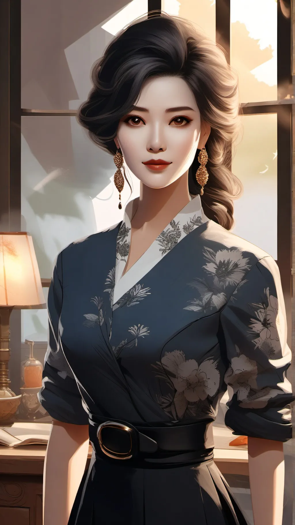 ai character: Maria background