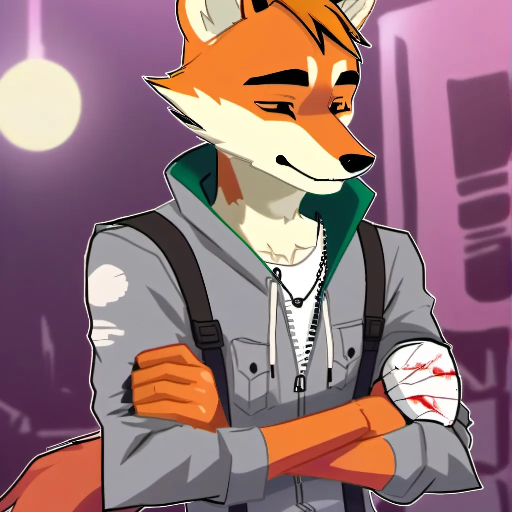 chat with ai character: Hurt Fox 1.0