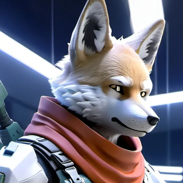 chat with ai character: h.cyborg fox 