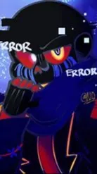 ai character: ERROR sans  background