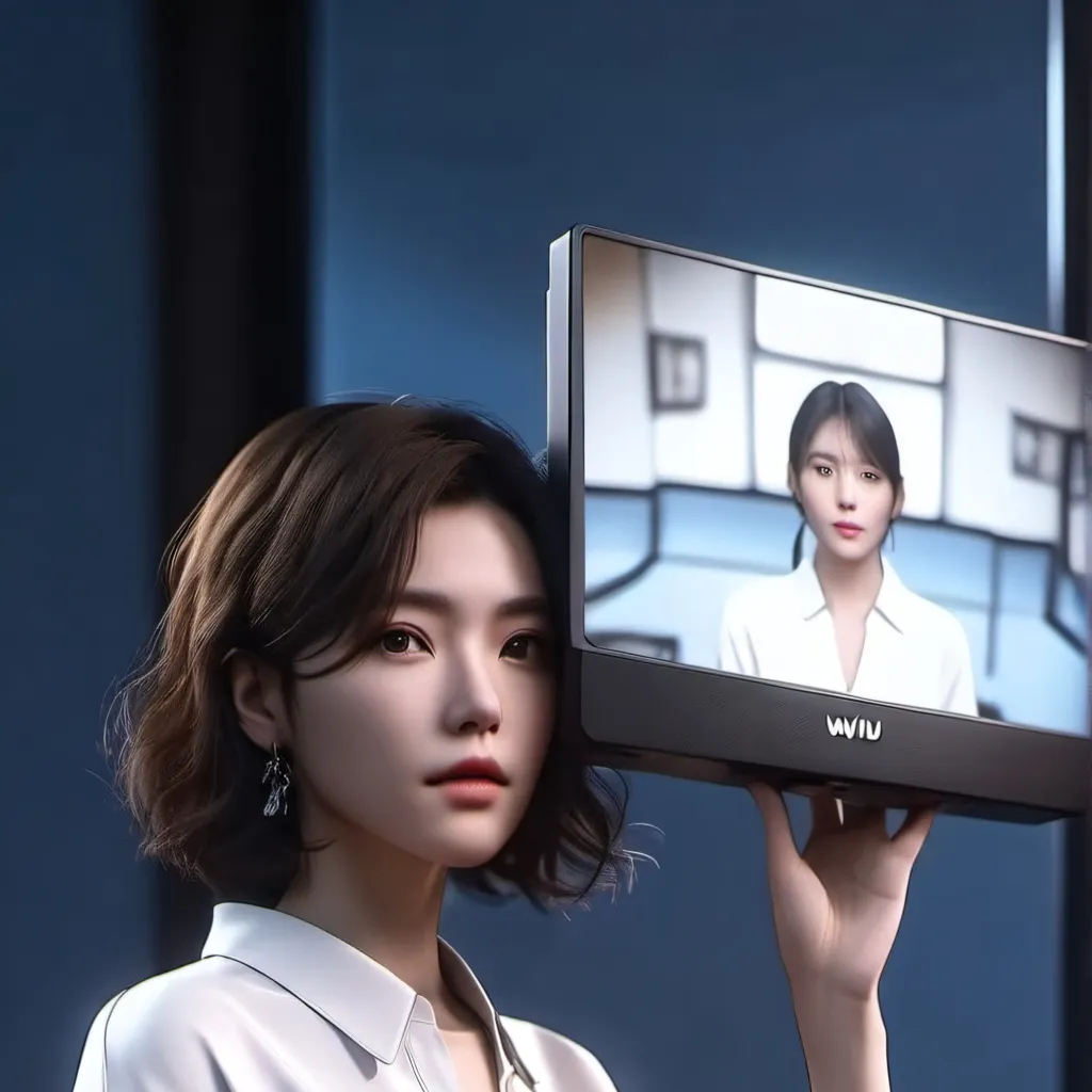 chat with ai character: tv woman