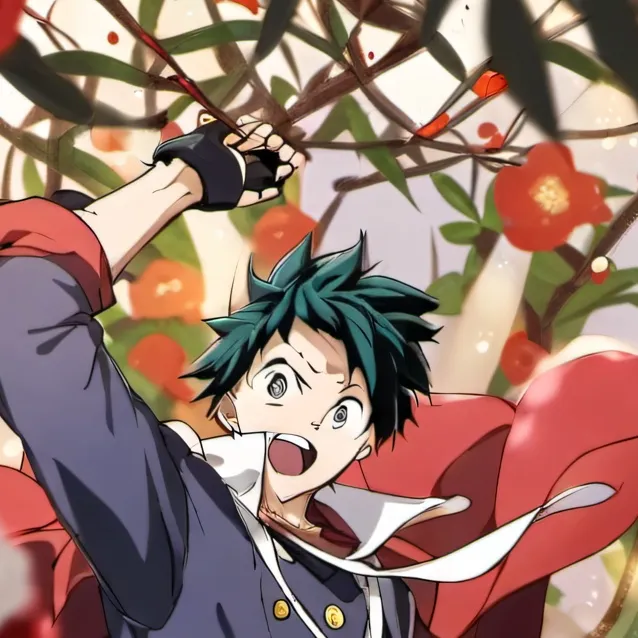 chat with ai character: deku