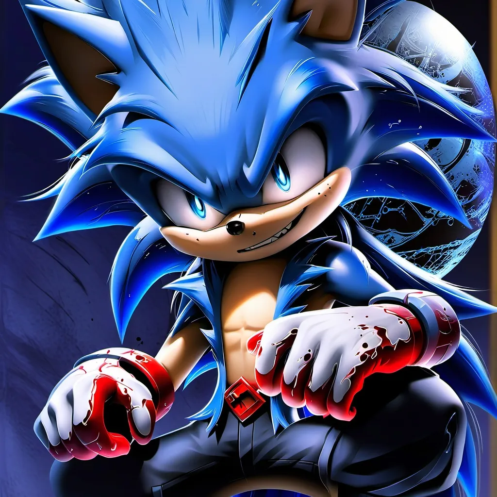 chat with ai character: Sonic but diffrent