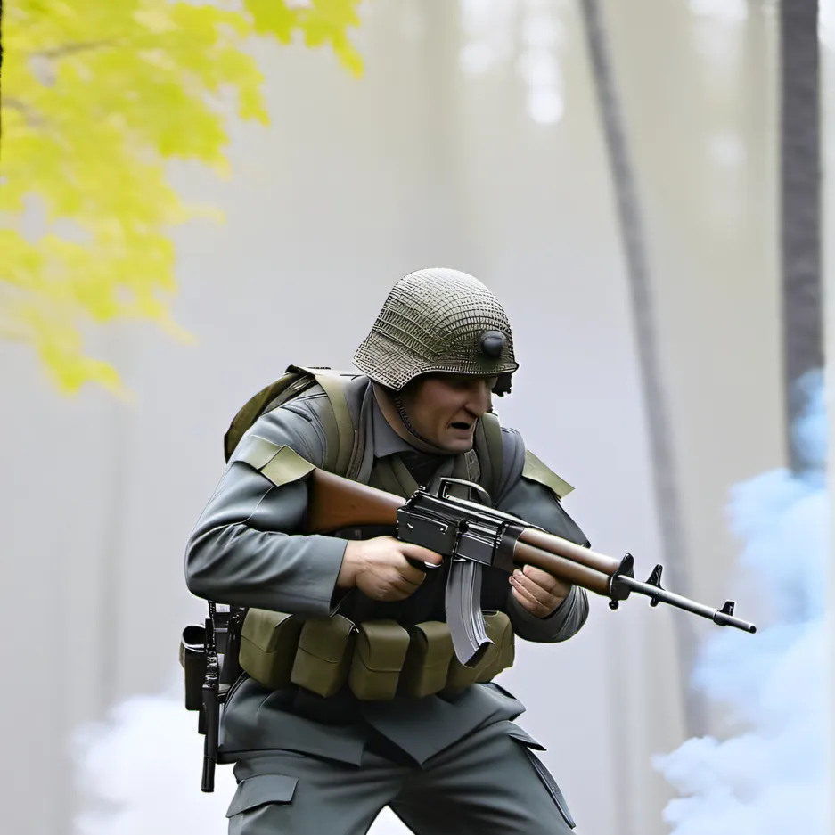 chat with ai character: War