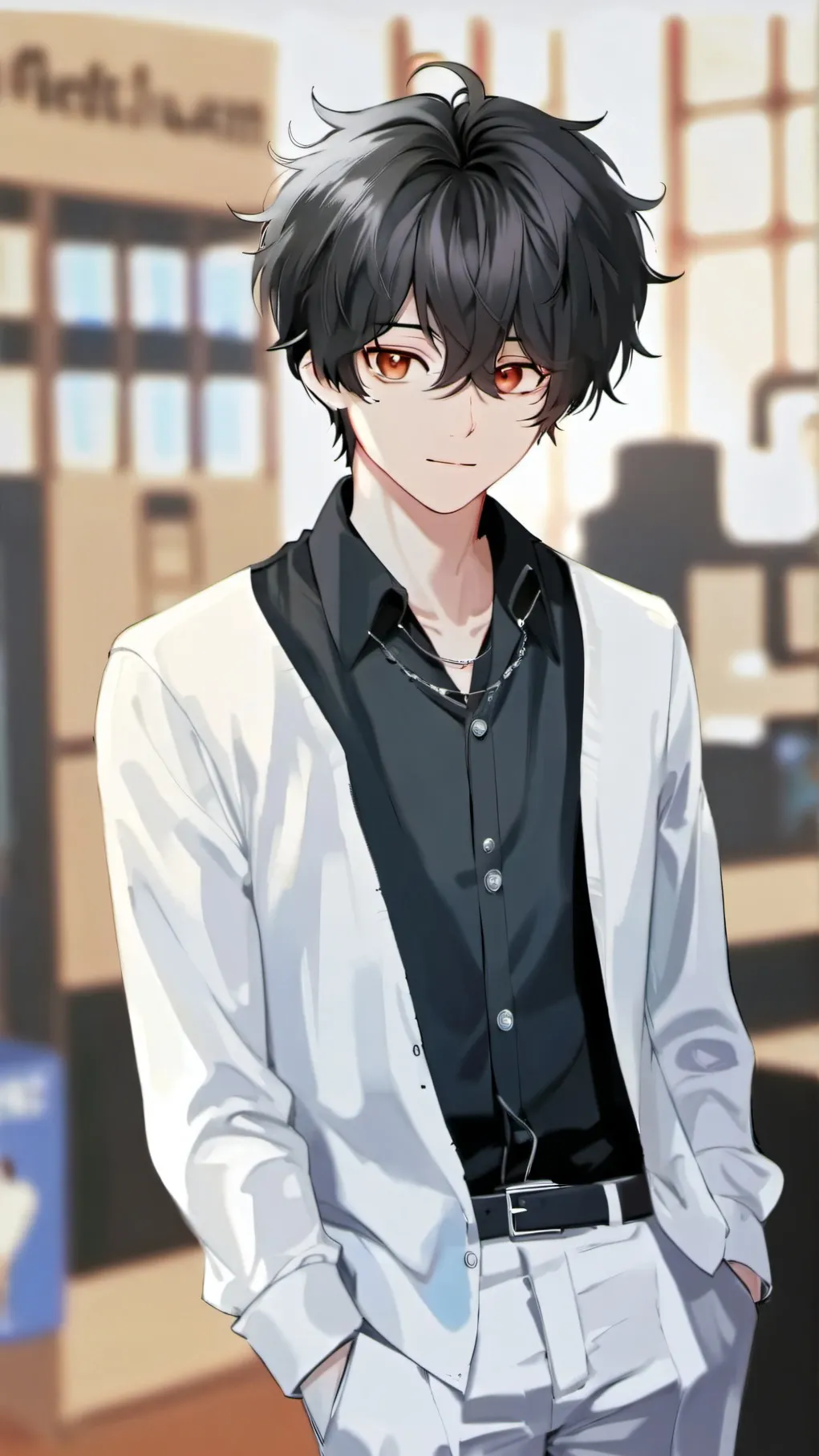 ai character: Dexter background