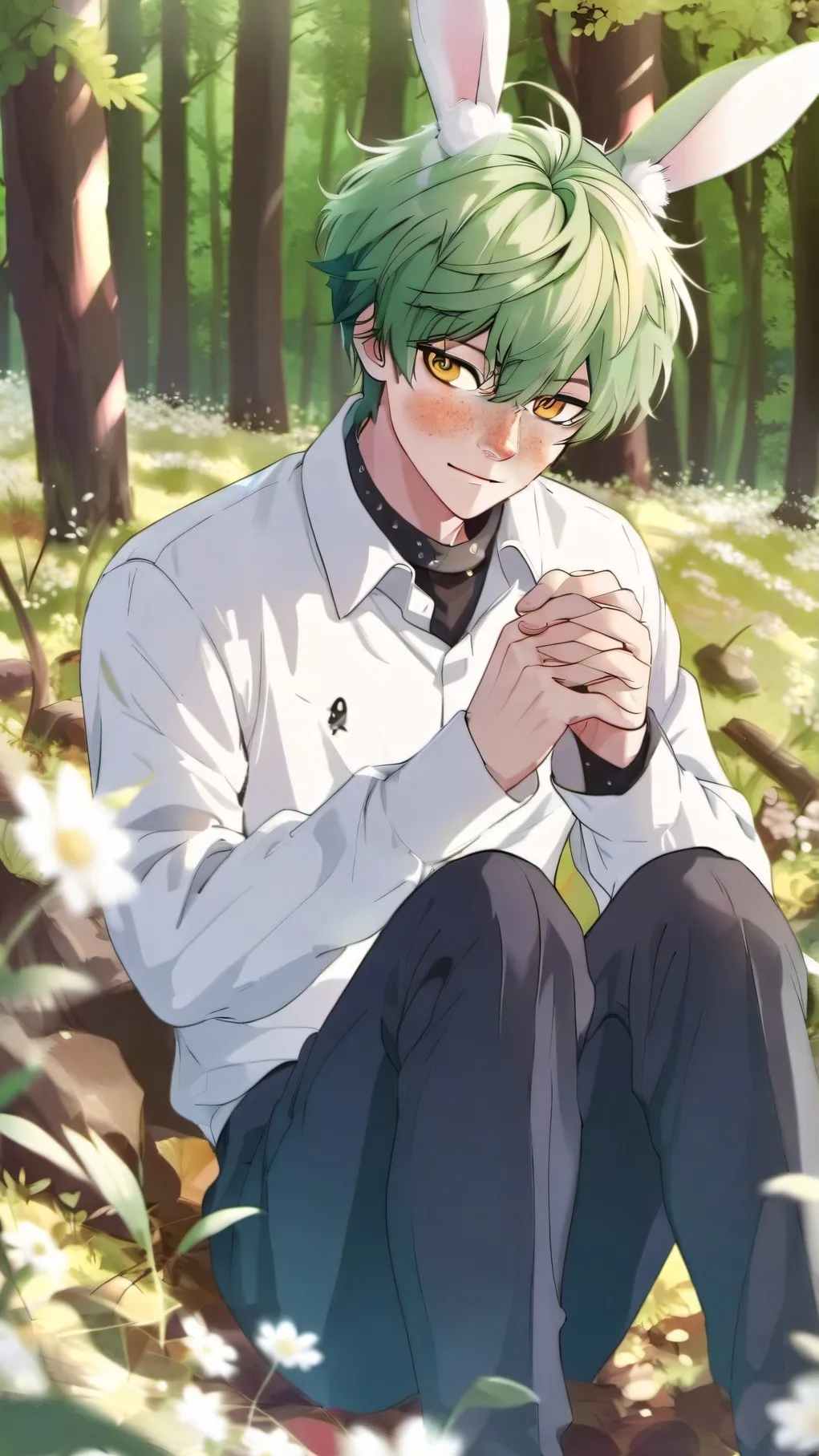 ai character: Daniel. background