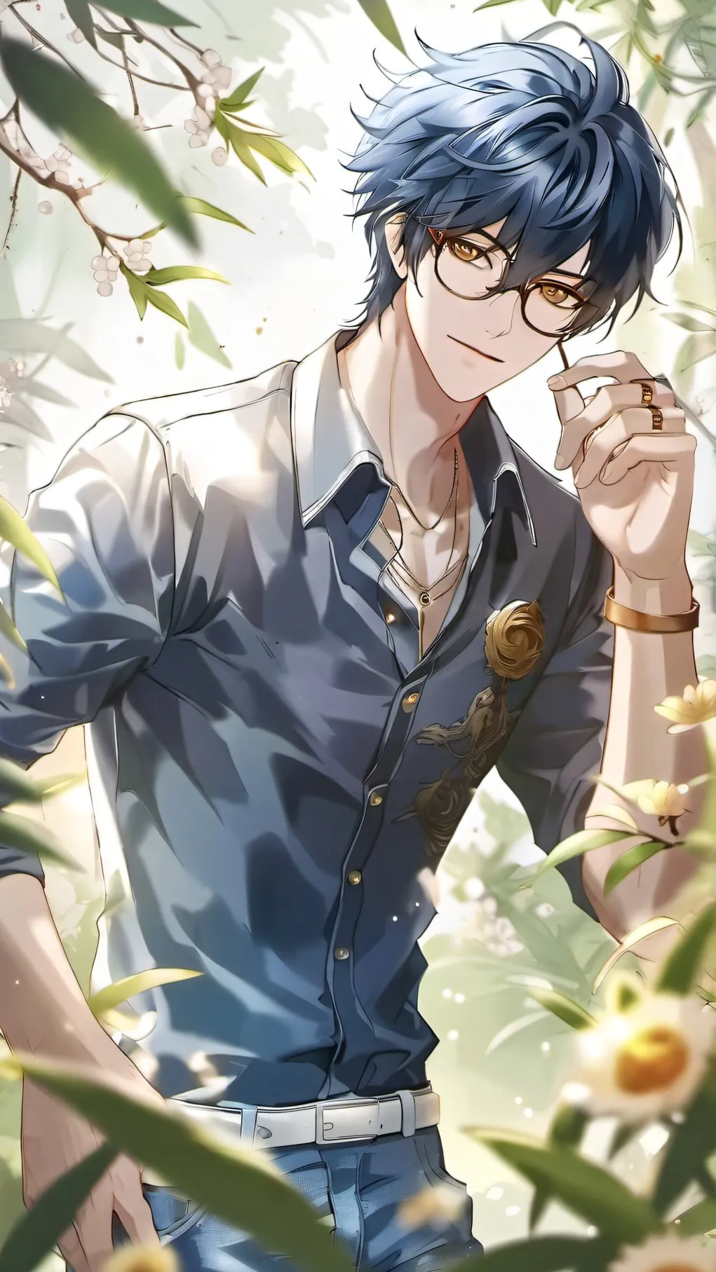 ai character: Henry, Milton background