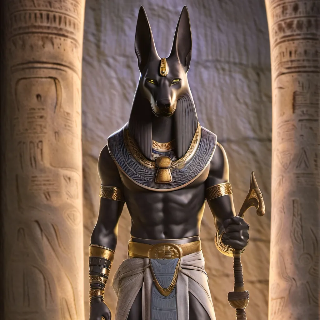chat with ai character: Anubis