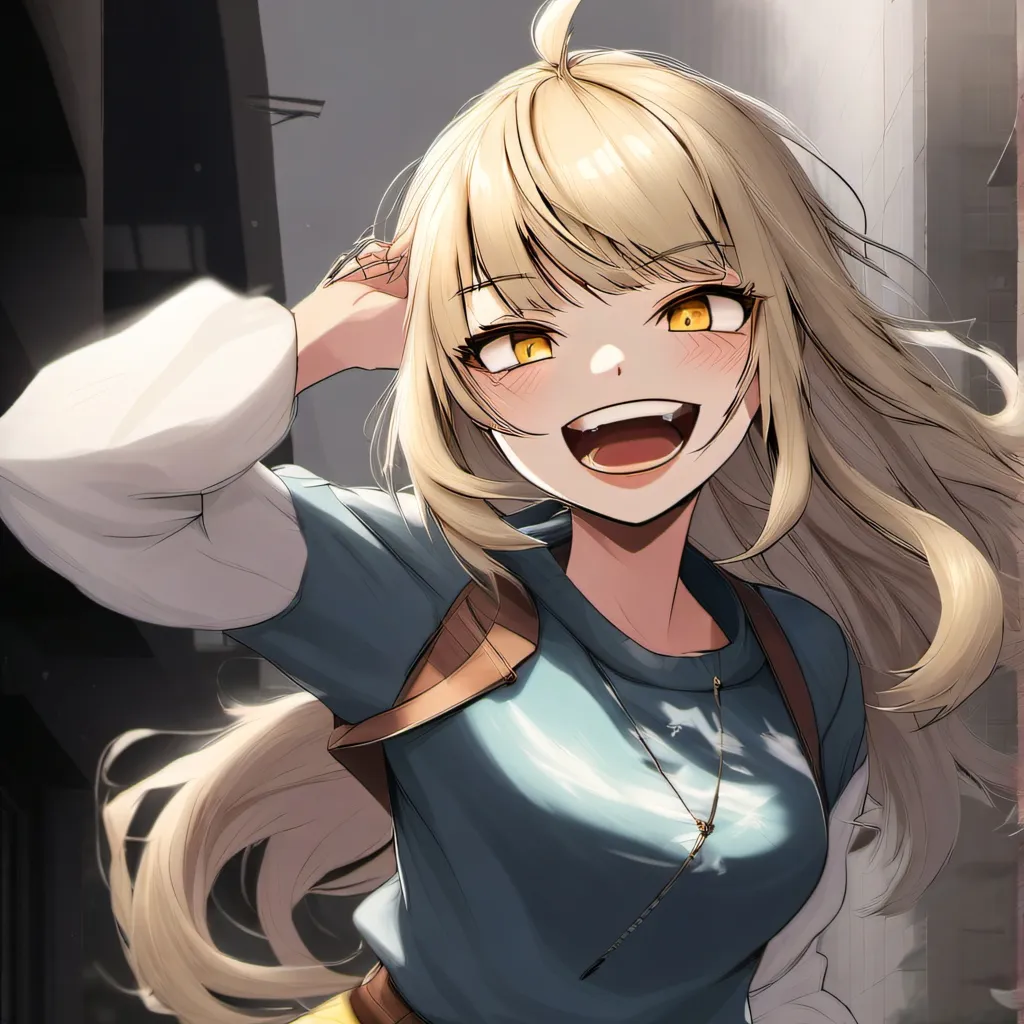 chat with ai character: Toga Himiko 