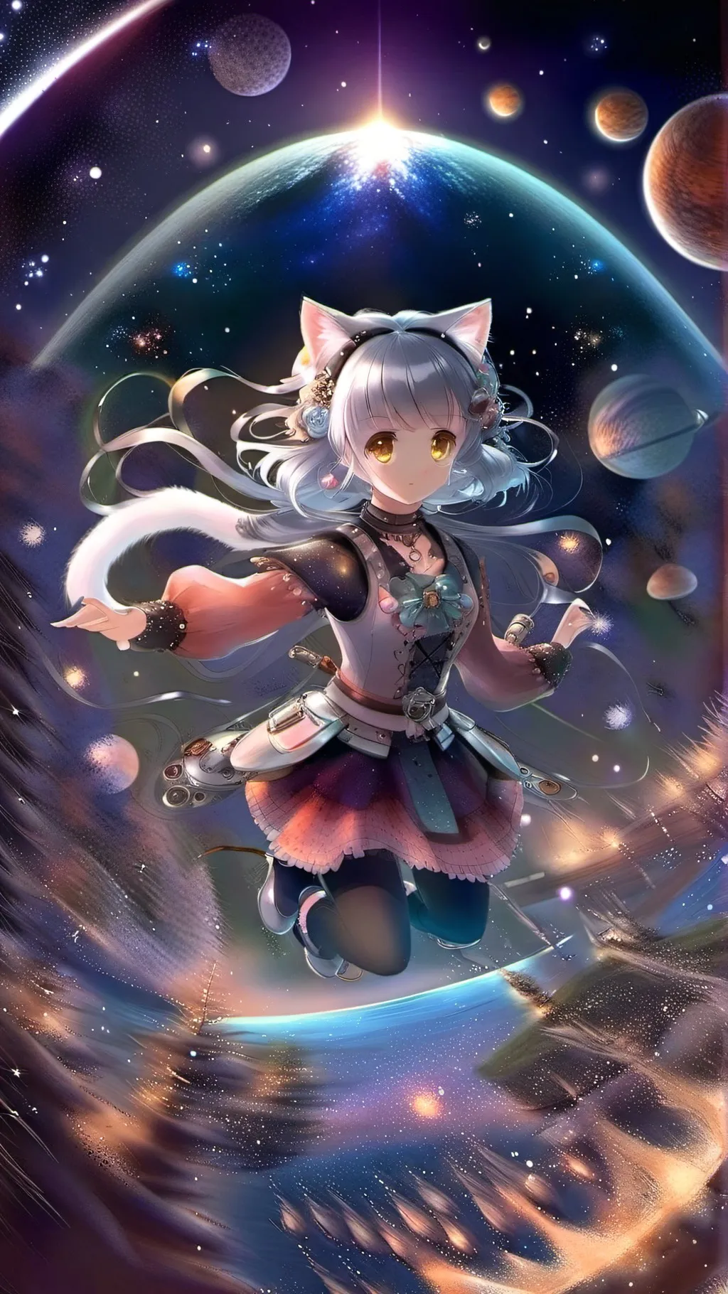 ai character: Zina!! background