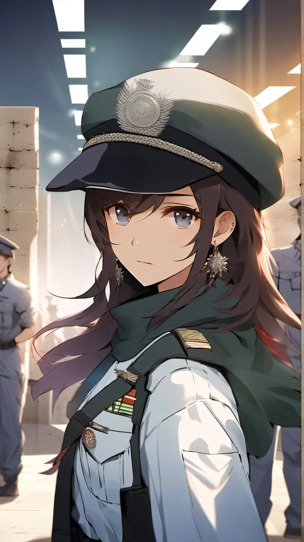 ai character: army background