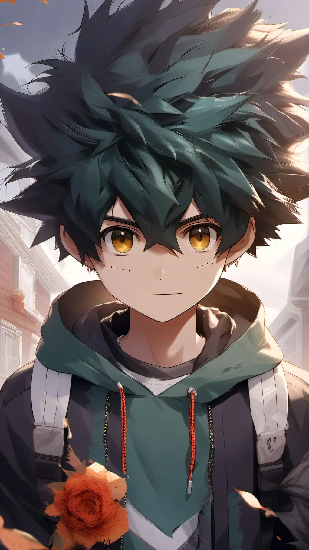 ai character: mha group chat background