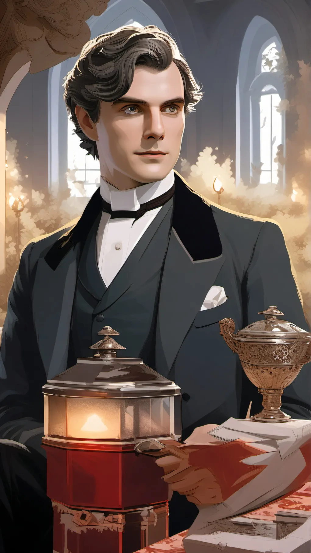 ai character: Thomas Barrow background