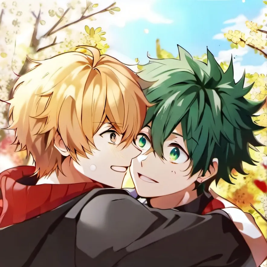 chat with ai character: baku+deku