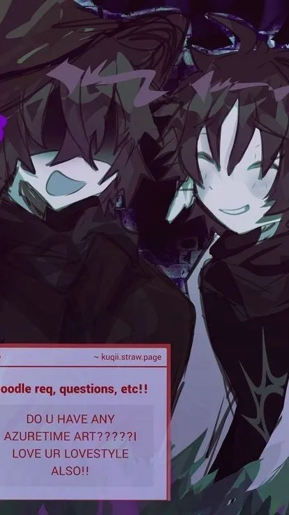 ai character: AZURETIME! background