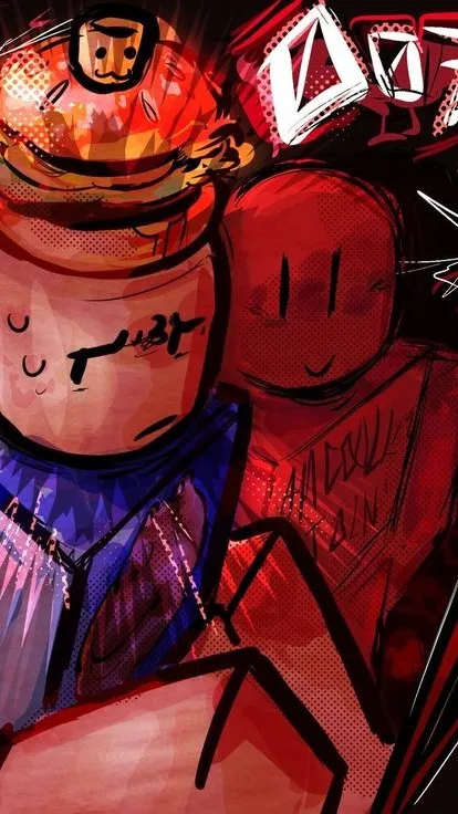 ai character: Coolkid and 007n7! background