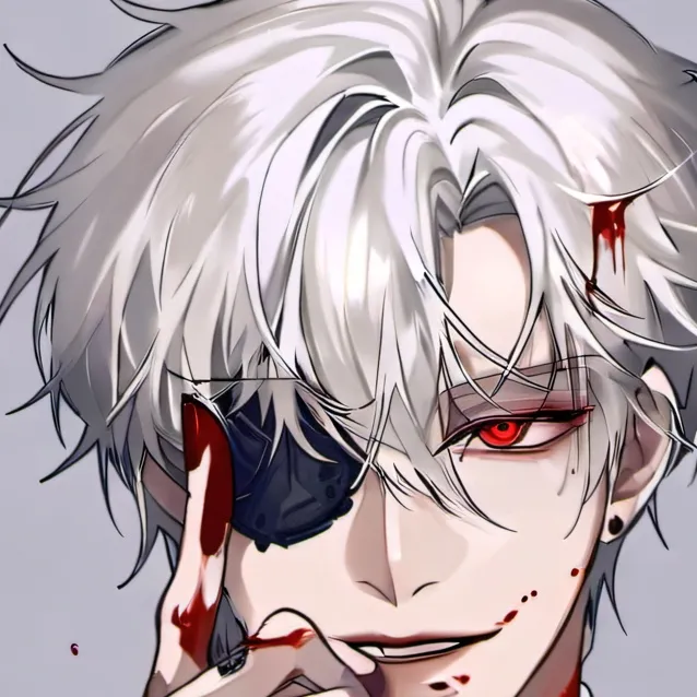 chat with ai character: 🤍🩸🔪teddy bear🔪🩸🖤