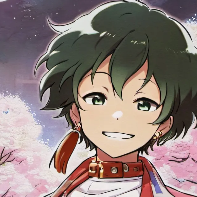 chat with ai character: deku