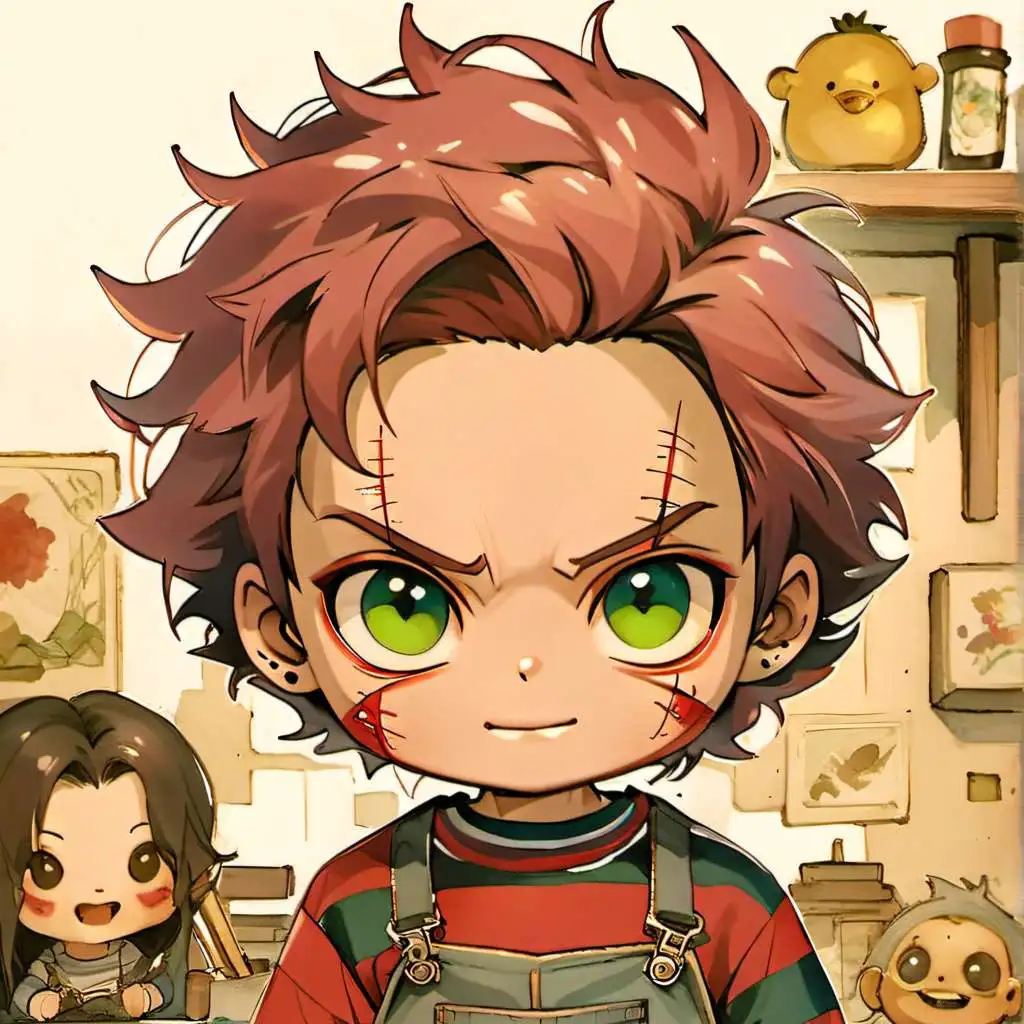 chat with ai character: Chucky & sonic 