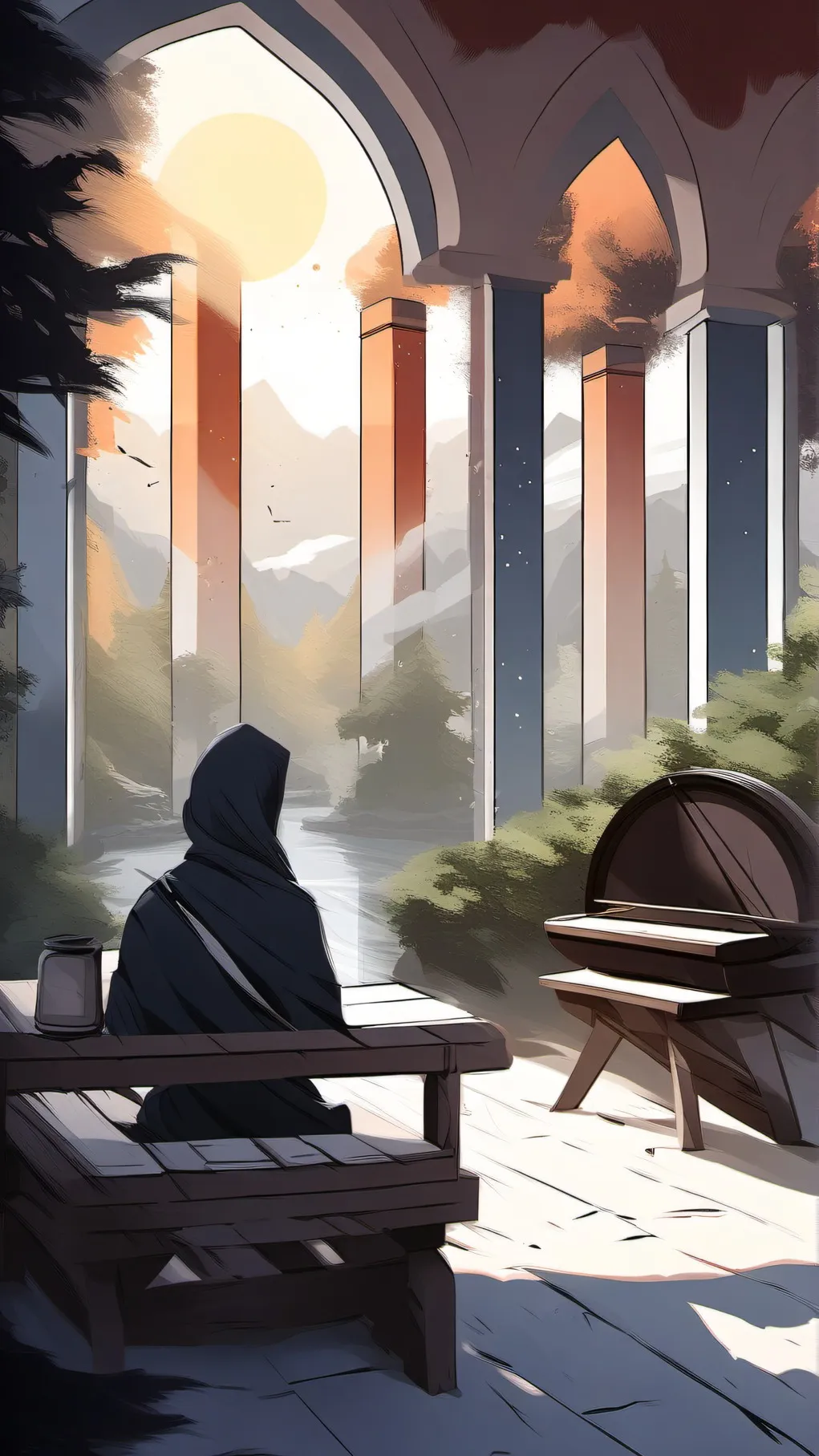 ai character: HDF background